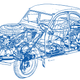 Illustration for article titled These Are The Only Two Factory-Built Twin-Engine Cars